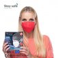 Respiraat FFP2 Good Mask GM2, 10 tk, punane цена и информация | Esmaabi | kaup24.ee