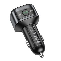 FM-saatja / modulaator Hoco E67 Bluetooth FM transmitter 2 x USB QC3.0 18W hind ja info | FM modulaatorid, FM trasmitterid | kaup24.ee