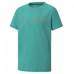 Детская футболка с коротким рукавом Puma LOGO TEE 598444 05, зеленая (14) S2018767 цена и информация | Рубашки для мальчиков | kaup24.ee