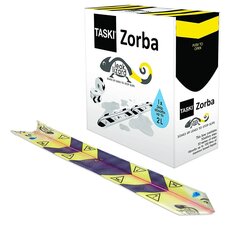 <p><strong>Абсорбирующие полоски TASKI Zorba Leak Lizard 50 шт х 60 см (30м)</strong></p>

<p>Защитная лента TASKI® Zorba - Профессиональное решение для контроля утечек и разливов</p>

<p>TASKI Zorba от Diversey - это защитная лента с высокой абсорбирующей способностью, предназначенная для контроля утечек и разливов воды.</p>

<p>• Быстро и эффективно впитывает жидкости</p>

<p>• Полоска шириной 60 см абсорбирует до 2 л жидкости</p>

<p>• В одной упаковке 50 полосок</p>

<p>• Индикатор насыщения не допускает неэкономного расходования ленты</p>

<p>• Яркий дизайн несет сигнальную функцию</p>

<p>• Снижает риски поскальзываний и падений</p>

<p>Просто поместите ленту под холодильник, у кулера, под сушилкой для рук или под раковиной в туалете.</p>
 цена и информация | Принадлежности для уборки | kaup24.ee