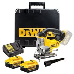 Аккумуляторный лобзик DeWalt 18V 4.0Ah XR (DCS331M2) цена и информация | Пилы, циркулярные станки | kaup24.ee