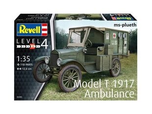 Revelli plastic model T 1917 Ambulance Scale hind ja info | Klotsid ja konstruktorid | kaup24.ee