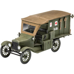 Revelli plastic model T 1917 Ambulance Scale цена и информация | Конструкторы и кубики | kaup24.ee