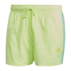 Ujumispüksid, meeste Adidas Classic 3 Laimiroheline S6433912 цена и информация | Плавки, плавательные шорты | kaup24.ee