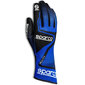 Men's Driving Gloves Sparco RUSH Sinine/Must Suurus 9 S3727214 hind ja info | Meeste sallid, mütsid ja kindad | kaup24.ee