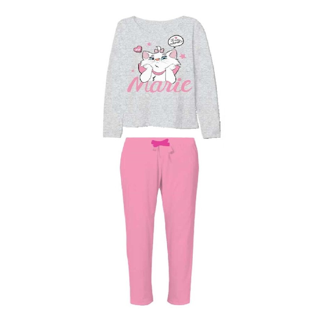 Laste pidžaama Disney Marie hind ja info | Tüdrukute hommikumantlid ja pidžaamad | kaup24.ee