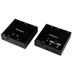 Adapter StarTech ST121USBHD HDMI / Cat6 / 4x USB цена и информация | Адаптеры и USB-hub | kaup24.ee