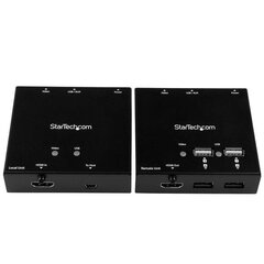 Adapter StarTech ST121USBHD HDMI / Cat6 / 4x USB hind ja info | USB jagajad, adapterid | kaup24.ee