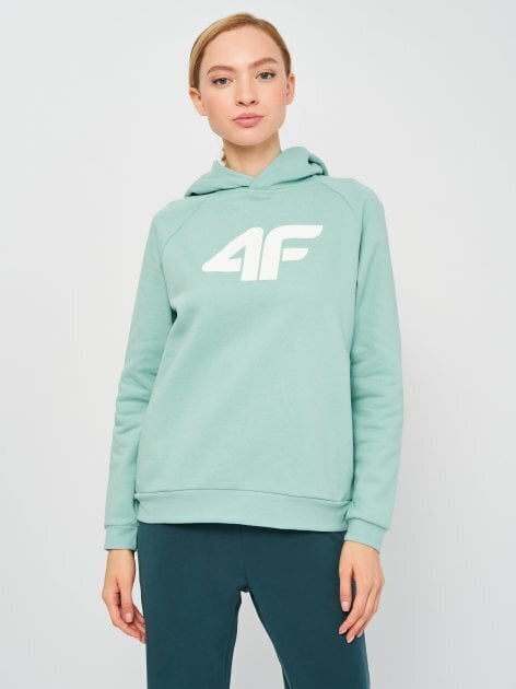 Naiste džemper 4F, roheline цена и информация | Naiste spordiriided | kaup24.ee