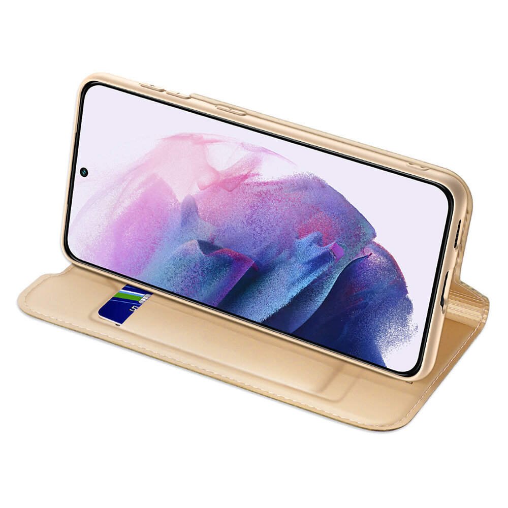 Telefoniümbris Dux Ducis Skin Pro sobib Samsung Galaxy Galaxy S22, kuldne цена и информация | Telefoni kaaned, ümbrised | kaup24.ee