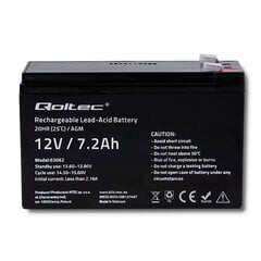 Qoltec aku 53062 hind ja info | Patareid | kaup24.ee