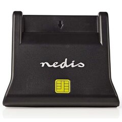 NEDIS CRDRU2SM3BK УСТРОЙСТВО ДЛЯ ЧТЕНИЯ КАРТ ID цена и информация | Адаптеры и USB-hub | kaup24.ee