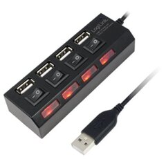 LogiLink HUB USB2.0 цена и информация | Адаптеры и USB-hub | kaup24.ee