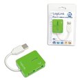 Logilink UA0138 USB 2.0 Hub 4-port, Smile, green