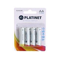 Platinet ALKALINE PRO батарейки LR6/AA, 4 шт. цена и информация | Батерейки | kaup24.ee