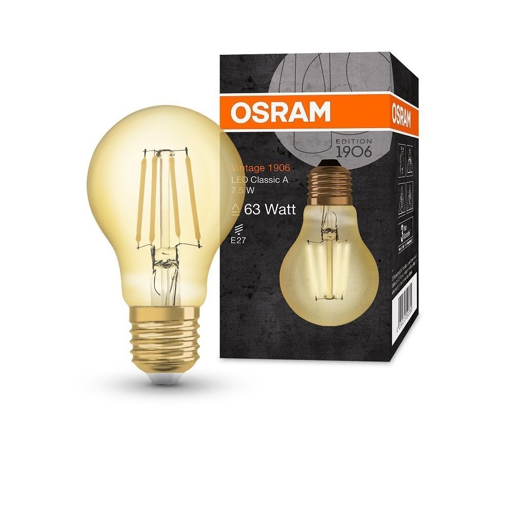 Candellux Osram LED lambipirn E27 7,5 W 865 lm 2500K hind ja info | Lambipirnid, lambid | kaup24.ee