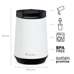 Кружка Espresso Stainless Steel Mug 0,25л нержавеющая сталь белая цена и информация | Термосы, термокружки | kaup24.ee