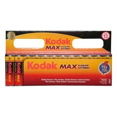 Patareid Kodak LR6-12BB (AA) Max Blister, 12 tk hind ja info | Patareid | kaup24.ee