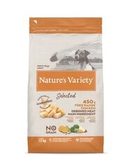 Nature's Variety Dog Selected Mini Free Range Chicken 1.5 Kg - vabapidamisel kuivtoit täiskasvanud koertele hind ja info | Kuivtoit koertele | kaup24.ee