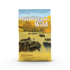 Беззерновой сухой корм для собак с мясом бизона и ягненка Taste of the Wild High Prairie , 2кг цена и информация | Сухой корм для собак | kaup24.ee