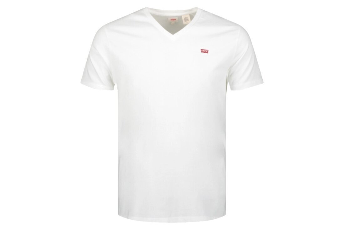 Meeste T-särk Levi's Original Hm Vneck Mineral Tee 856410000, valge цена и информация | Meeste T-särgid | kaup24.ee