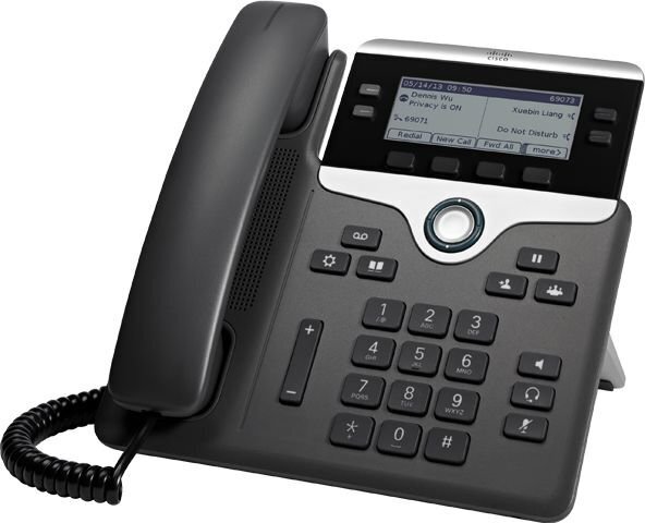 Cisco CP-7841, must цена и информация | Lauatelefonid | kaup24.ee