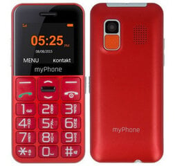 MyPhone Halo Easy, punane hind ja info | MyPhone Mobiiltelefonid, foto-, videokaamerad | kaup24.ee