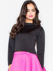 Женская блузка Figl, черная цена и информация | Женские блузки, рубашки | kaup24.ee