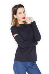 Naiste pluus Katrus 51590, must hind ja info | Naiste pluusid, särgid | kaup24.ee