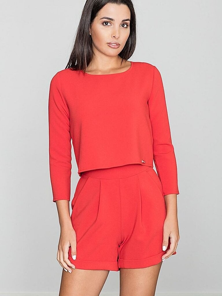 Naiste kombinesoon Figl 50899, punane hind ja info | Naiste pükskostüümid | kaup24.ee
