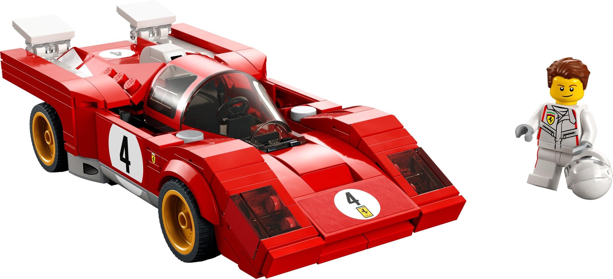 76906 LEGO® Speed Champions 1970 Ferrari 512 M hind ja info | Klotsid ja konstruktorid | kaup24.ee