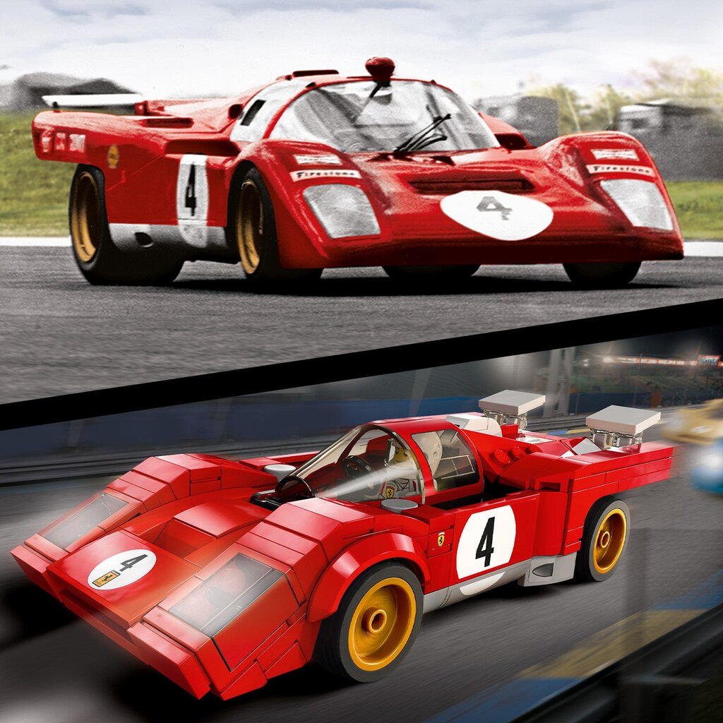 76906 LEGO® Speed Champions 1970 Ferrari 512 M цена и информация | Klotsid ja konstruktorid | kaup24.ee