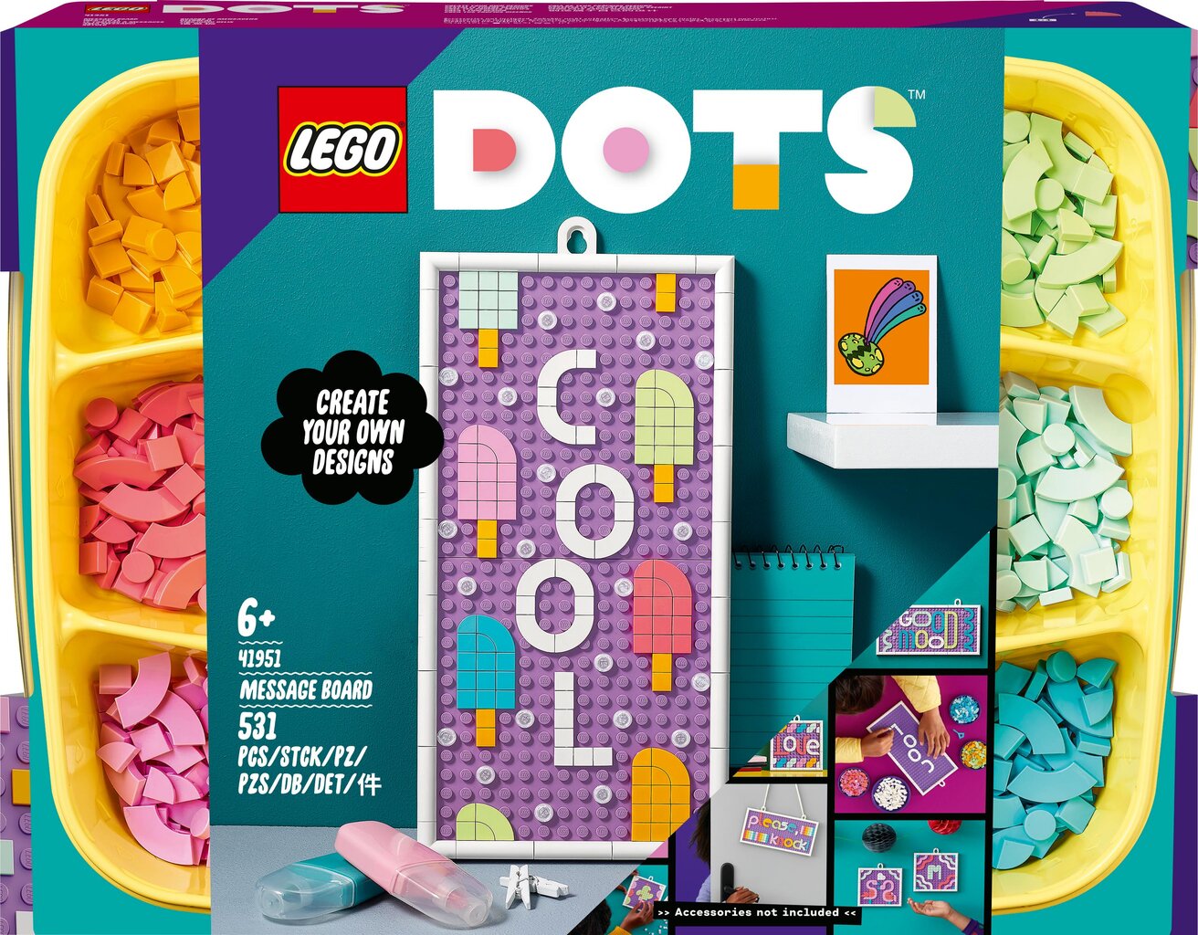 Доска для надписей 41951 LEGO® DOTS цена | kaup24.ee