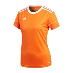 Футболка женская Adidas Womens Squadra 17 W BJ9206, оранжевая цена и информация | Футболка женская | kaup24.ee