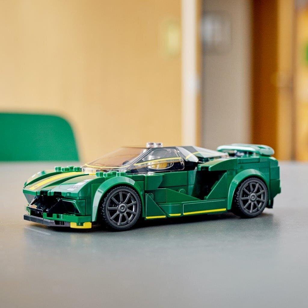 76907 LEGO® Speed Champions Lotus Evija цена и информация | Klotsid ja konstruktorid | kaup24.ee