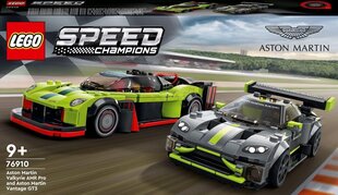 76910 LEGO® Speed Champions Aston Martin Valkyrie AMR Pro и Aston Martin Vantage GT3 цена и информация | Конструкторы и кубики | kaup24.ee