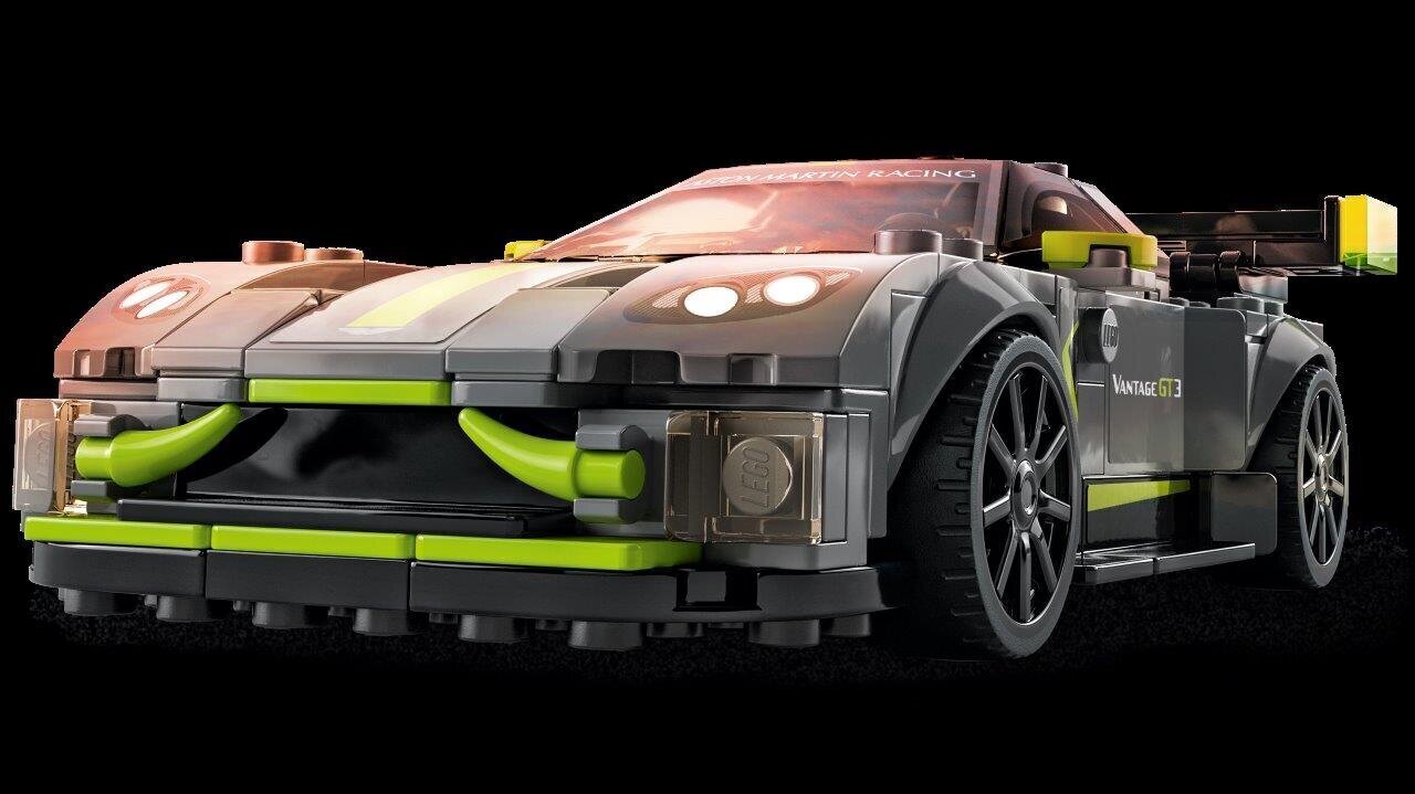 76910 LEGO® Speed Champions Aston Martin Valkyrie AMR Pro ja Aston Martin Vantage GT3 цена и информация | Klotsid ja konstruktorid | kaup24.ee