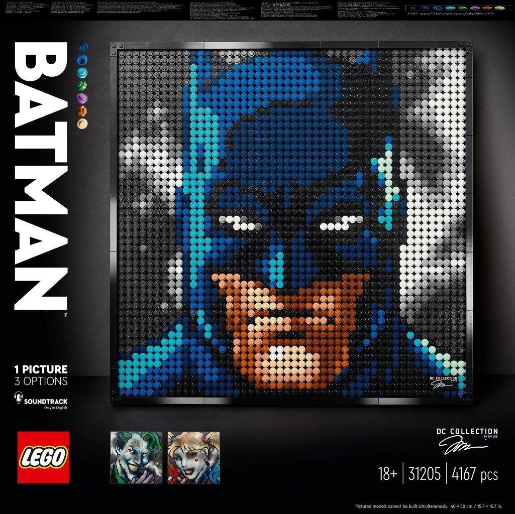 31205 LEGO® Art Batman kollektsioon hind ja info | Klotsid ja konstruktorid | kaup24.ee