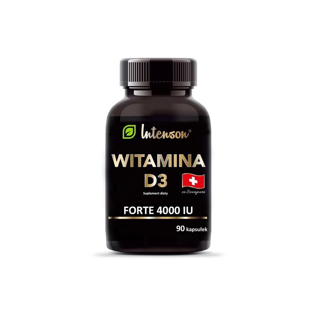Intenson D3 vitamiinid 90 tabletti hind ja info | Vitamiinid, toidulisandid, immuunsuse preparaadid | kaup24.ee