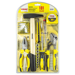 101  -osaline tööriistakomplekt, WMC tools, 20101 цена и информация | Механические инструменты | kaup24.ee