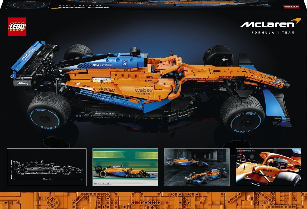 42141 LEGO® Technic McLaren Formula 1 võidusõiduauto hind ja info | Klotsid ja konstruktorid | kaup24.ee