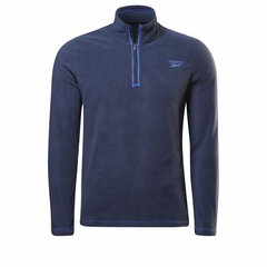 Fliisvooder Reebok Outerwear Quarter-Zip Meresinine S6433532 hind ja info | Meeste spordiriided | kaup24.ee