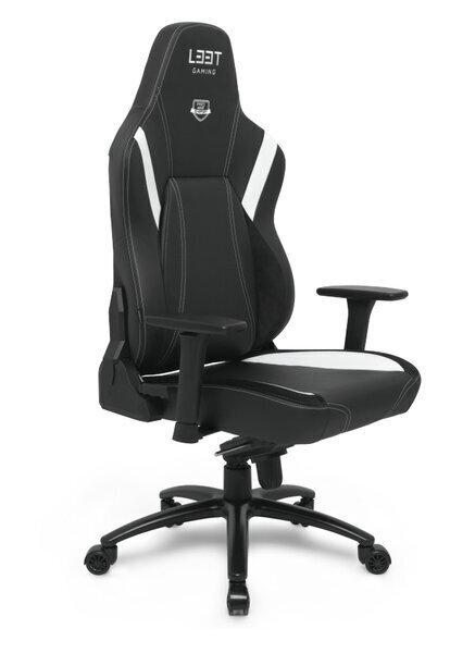 Mänguritool L33T E-Sport Pro Superior XL, must/valge hind ja info | Kontoritoolid | kaup24.ee