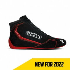 Võidusõidu poolsaapad Sparco SLALOM Punane/Must Talla 37 цена и информация | Кроссовки для мужчин | kaup24.ee