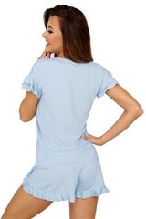 Kaheosaline pidžaama Donna Pastella lühikeste pükstega naistele, sinine hind ja info | Öösärgid, pidžaamad | kaup24.ee