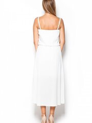 Платье женское Katrus, белое цена и информация | Платья | kaup24.ee