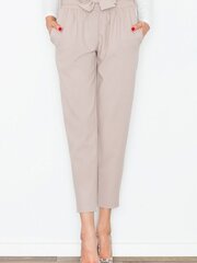 Женские брюки Figl 77117, коричневые цена и информация | Штаны женские | kaup24.ee