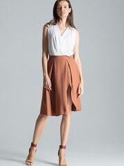 Женская юбка Figl 135789, коричневая цена и информация | Юбка | kaup24.ee
