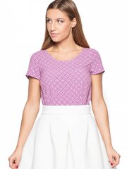 Naiste pluus Katrus, roosa/valge hind ja info | Naiste pluusid, särgid | kaup24.ee
