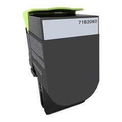 Lexmark 71B20K0 71B30K0 Tooner Dore analoog BK - hind ja info | Tindiprinteri kassetid | kaup24.ee